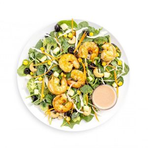 Ginger Prawn Salad - Event Catering Set